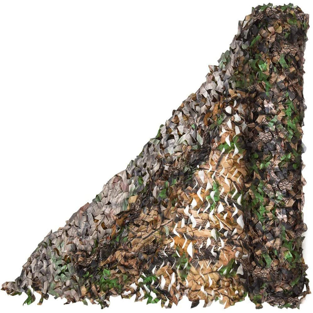 FullLit camo netting for party décor adds rustic camouflage flair.