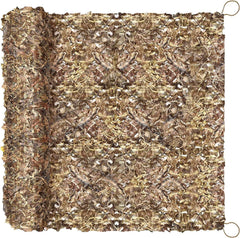 FullLit camo netting close-up shows reinforced edges for durable concealment.