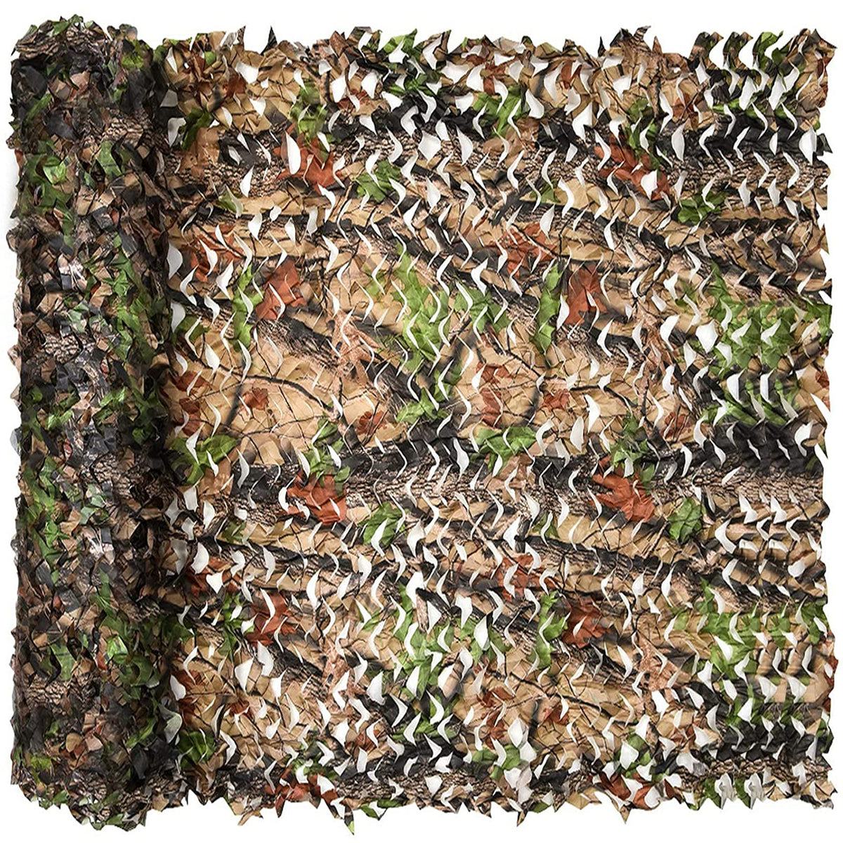 FullLit camo netting roll ready for outdoor camouflage and versatile shelter setup.