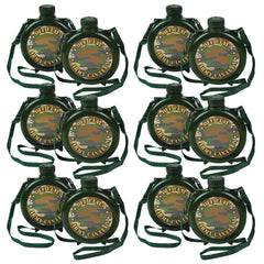 Fun Express canteen water bottle with camo pattern for outdoor adventures