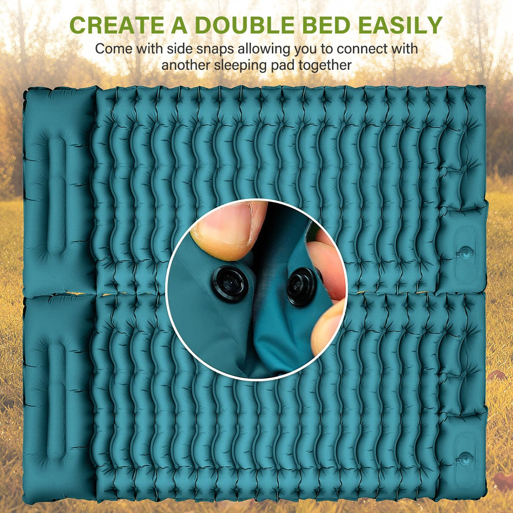 Fun Pac camping sleeping pad 40D nylon TPU shell for rugged durability