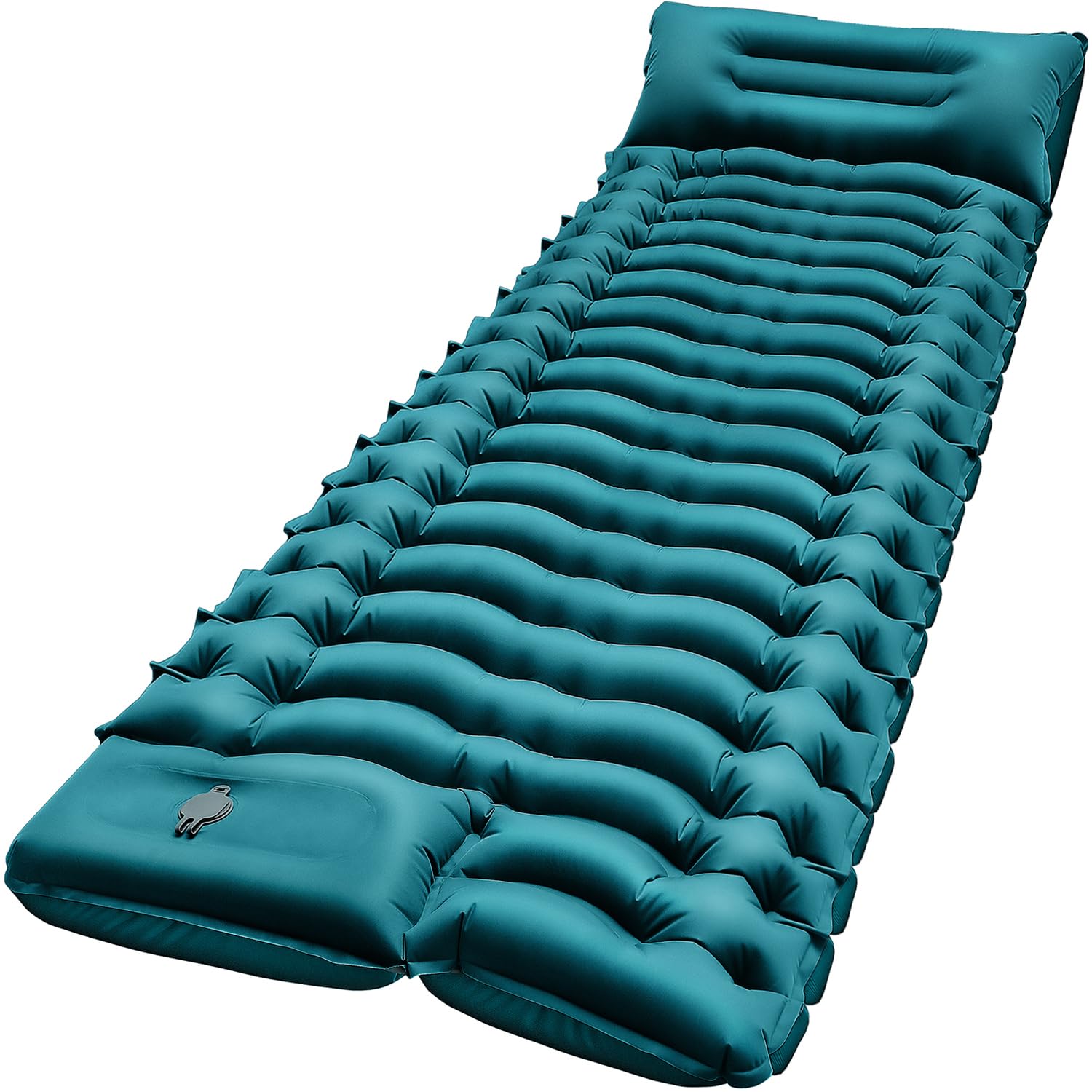Fun Pac camping sleeping pad inflated, ultralight backpacking comfort