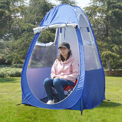 Funien UV-ion tent anti-tear fabric shields against wind and wear during trips.