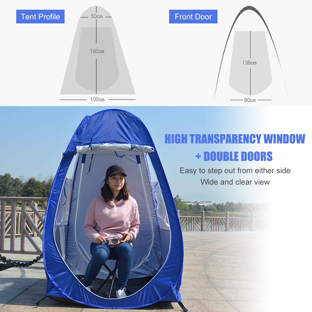 Funien carry bag keeps the tent compact for travel and storage.