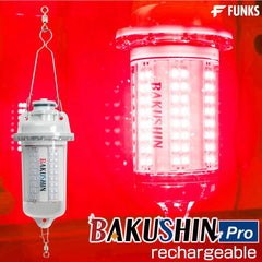 Close-up of IP68 waterproof rating on FUNKS BAKUSHIN Pro