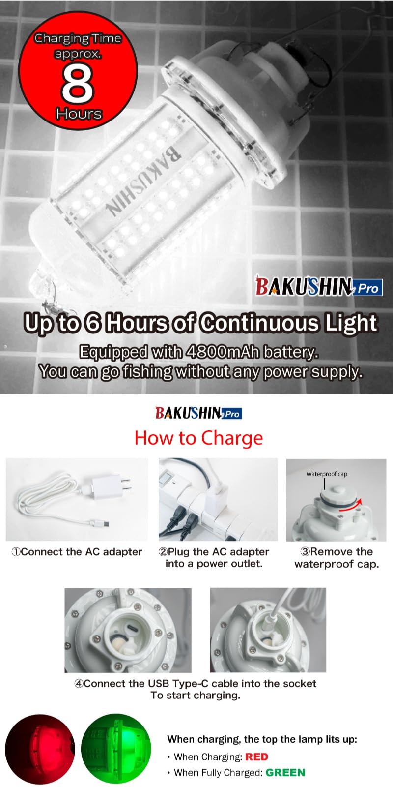 Weight 750g (1.65lbs) of FUNKS BAKUSHIN Pro