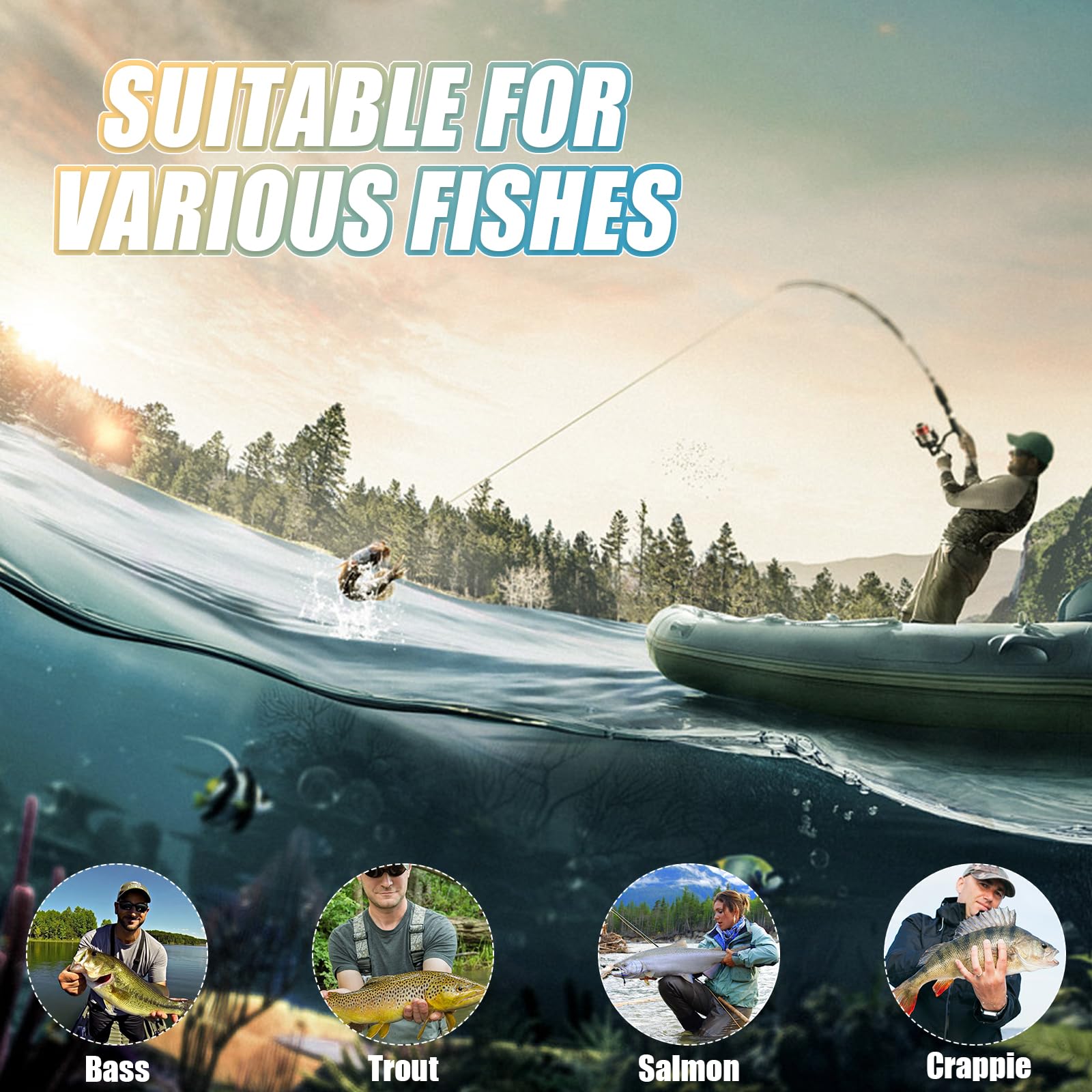 Funnytek rust-resistant jig head stands up to saltwater and freshwater.