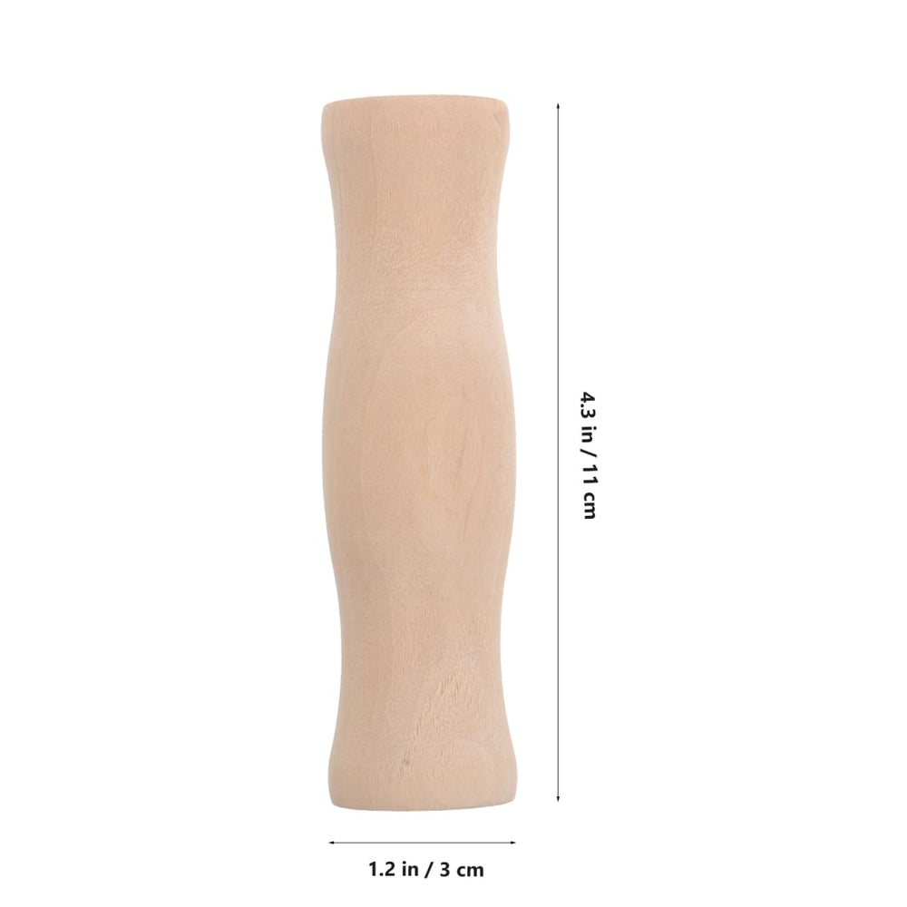 FUNOMOCYA anti-slip wooden handle improves control on outdoor grills.