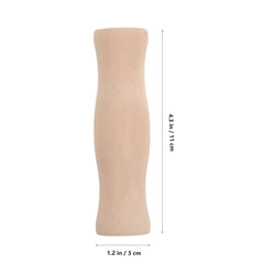 FUNOMOCYA anti-slip wooden handle improves control on outdoor grills.