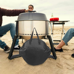FUNOMOCYA wraparound-handles design makes carrying heavy skillets easier on hikes.