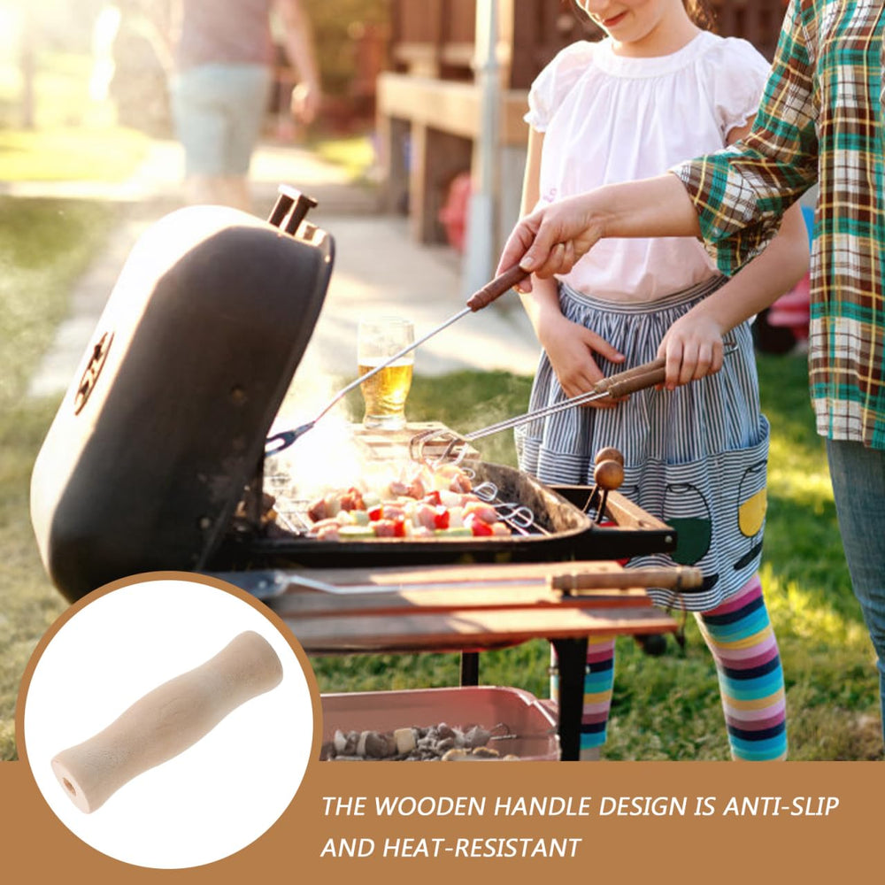 FUNOMOCYA portable BBQ utensils fit easily in bags for trips.