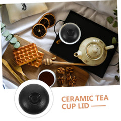 FUNOMOCYA teapot cover lid design keeps tea warm and aromatic.