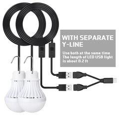 Funtery hanging camping light tent setup with easy overhead illumination.
