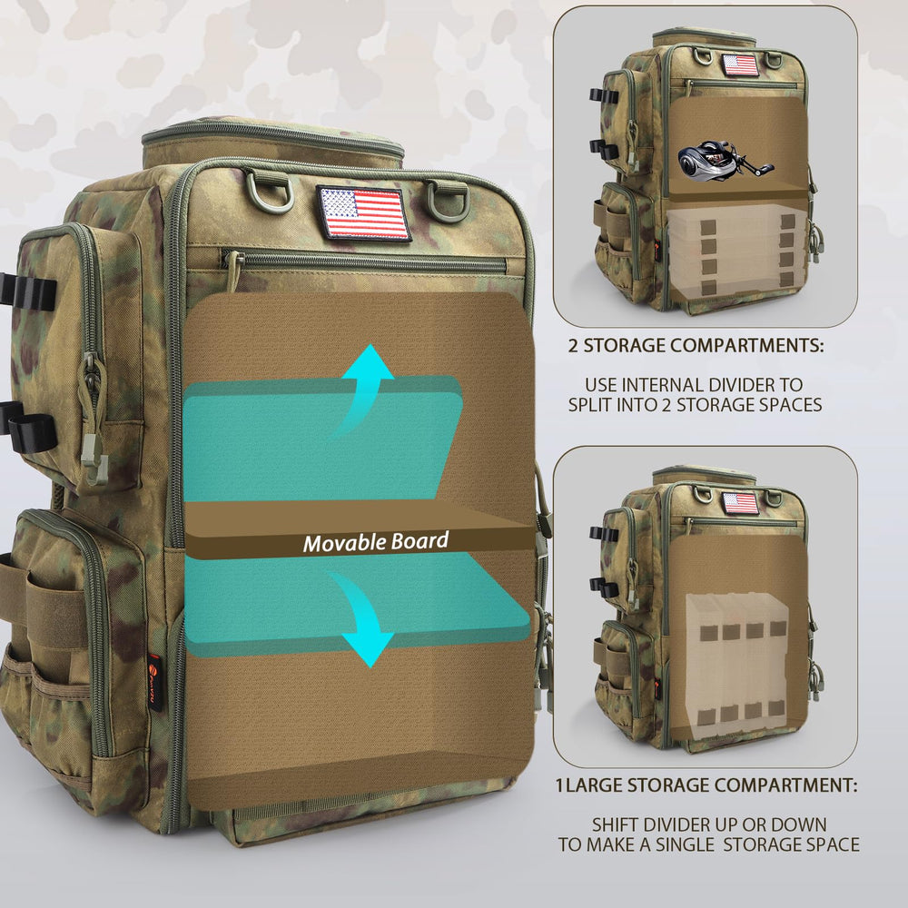 FunVZU molle straps enable versatile gear attachment and quick customization.