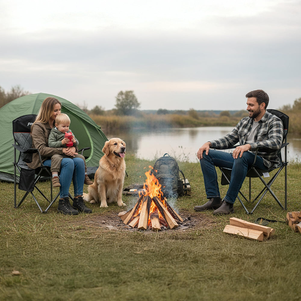Funyakit camping chair Oxford carry bag for easy transport and storage.