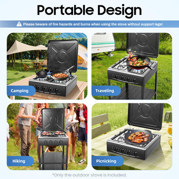 FUODIHEE removable pot rack simplifies cleanup