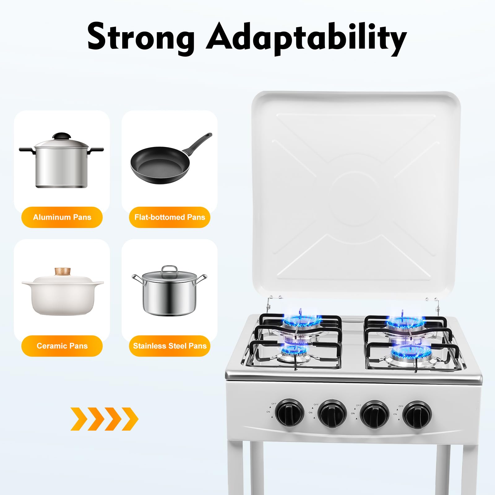 FUODIHEE wind cover in use stabilizing flames during open-air cooking