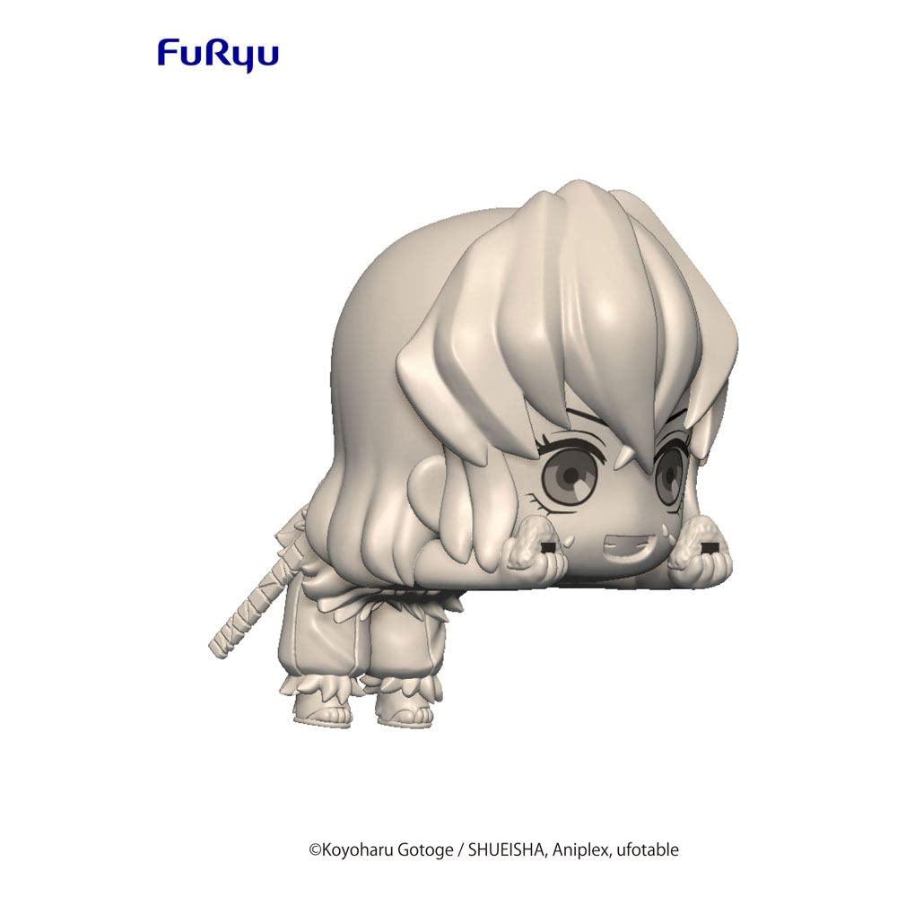 Furyu Hashibira Inosuke 10 cm figure, compact size fits on any shelf.
