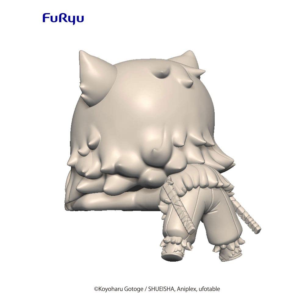 Furyu Hashibira Inosuke 10 cm packaging view for unboxing.