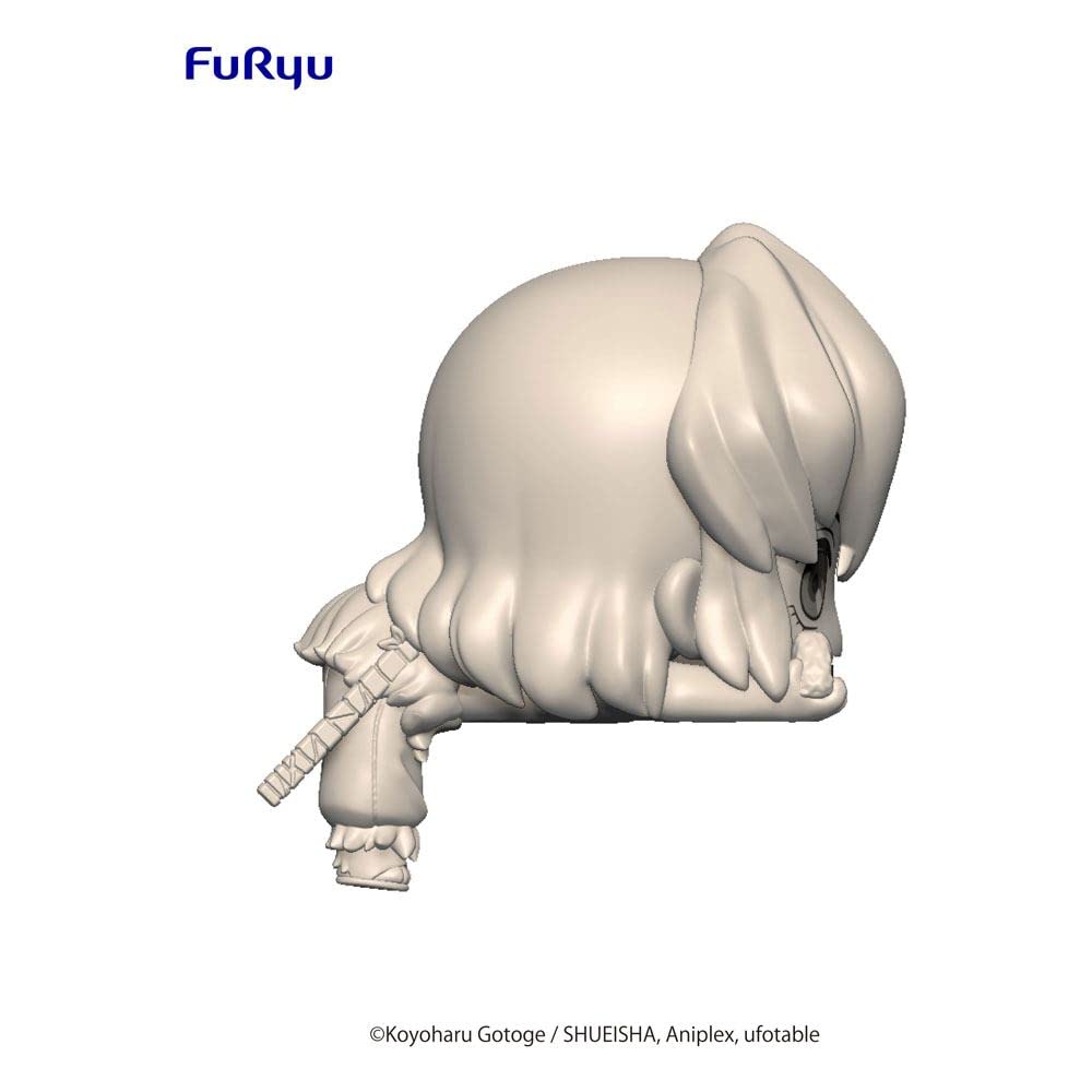 Furyu Hashibira Inosuke 10 cm figure, vibrant paintwork for shelf presence.