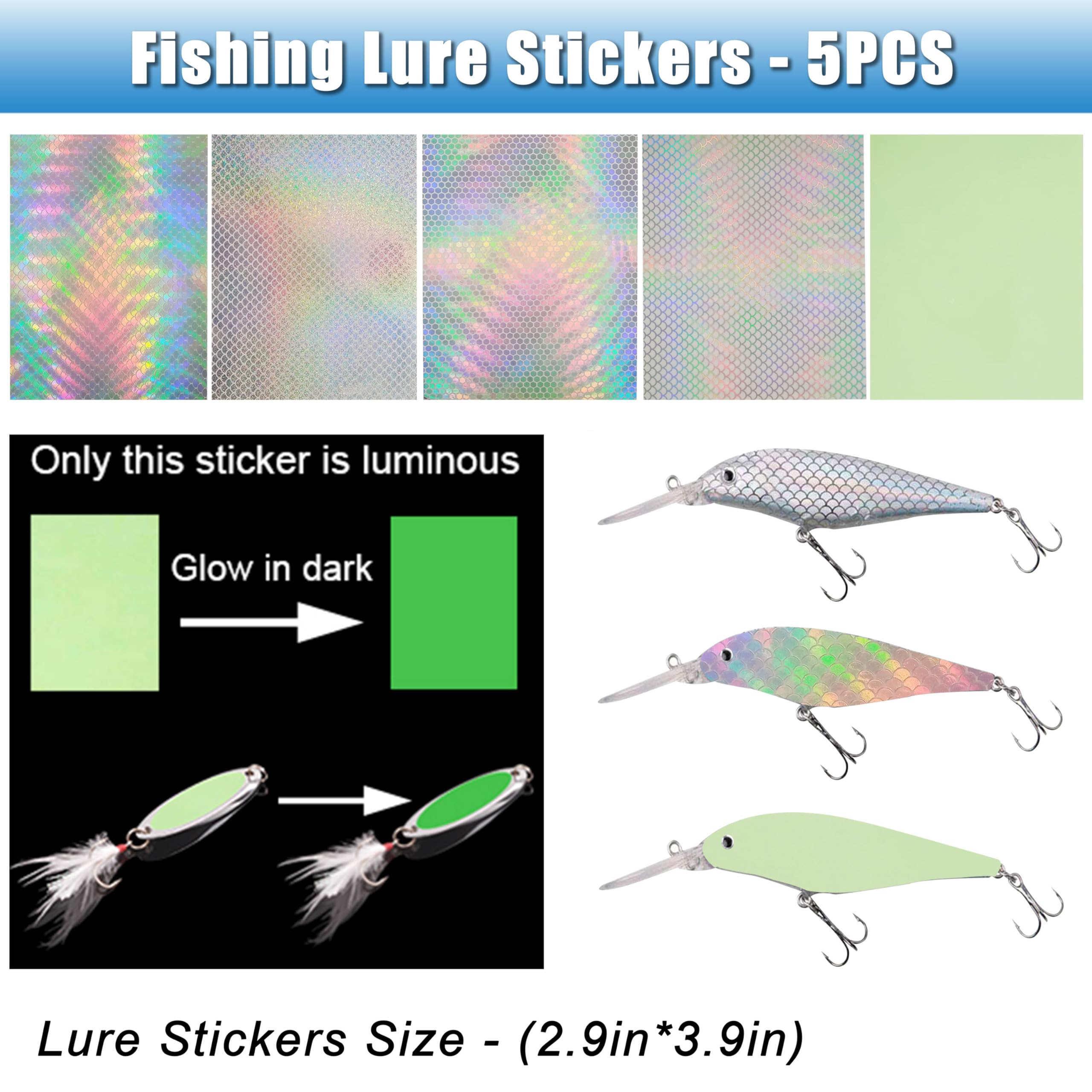 FUSIGO 3D eyes on lures showcase lifelike detail to attract curious fish