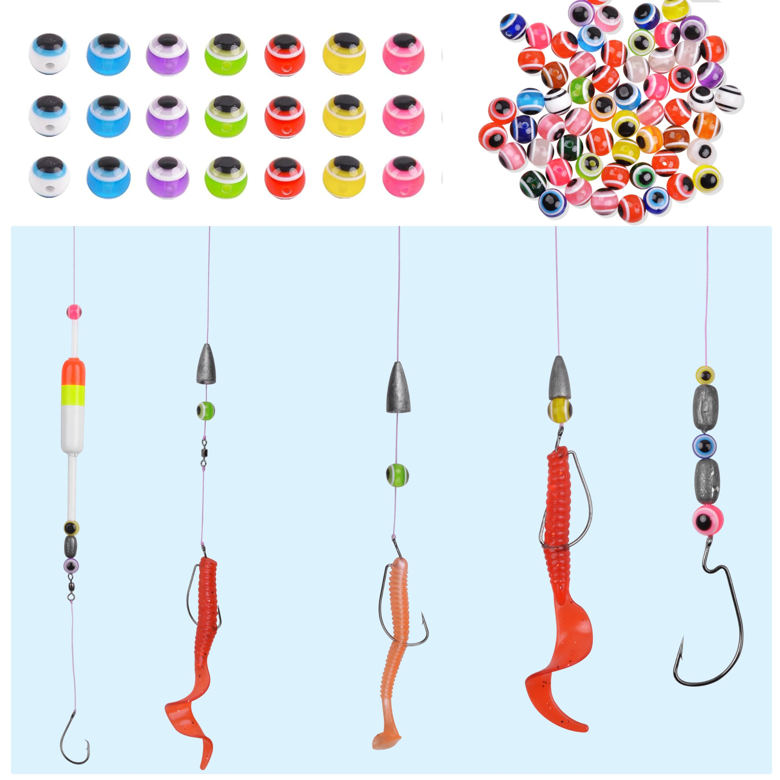 Packaging for FUSIGO beads kit with 200pcs 8mm beads