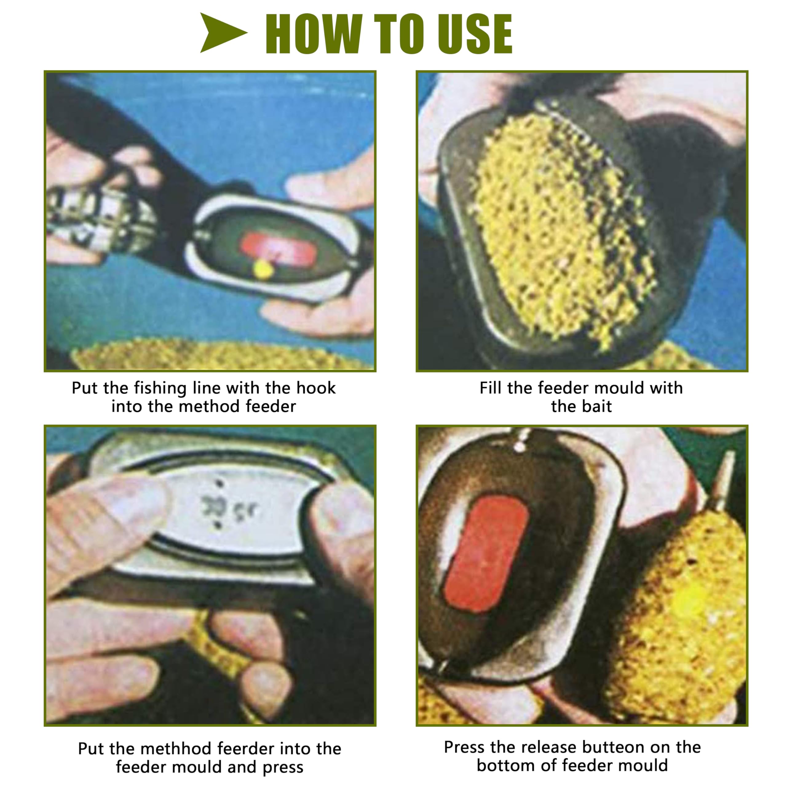 Packaging contents of FUSIGO inline method feeders
