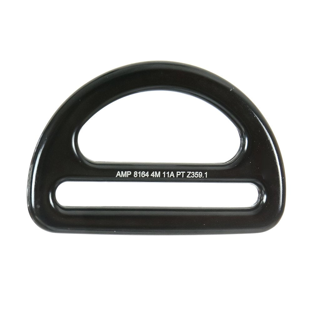 Bretta D-ring close-up highlights durable aluminum construction for demanding tasks.