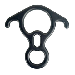 Fusion Climb FP-8145-BLK bent ears detail for rope tie-off and two-hand control.