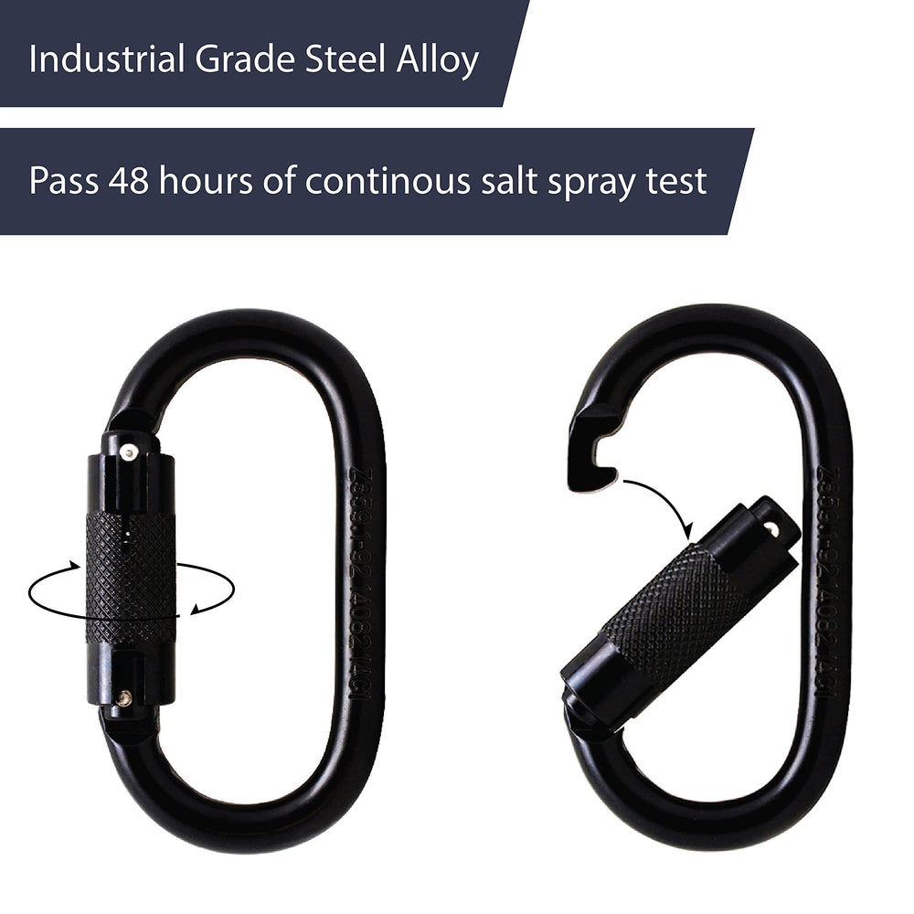 Fusion Climb certifications badge UIAA ANSI CE OSHA compliant