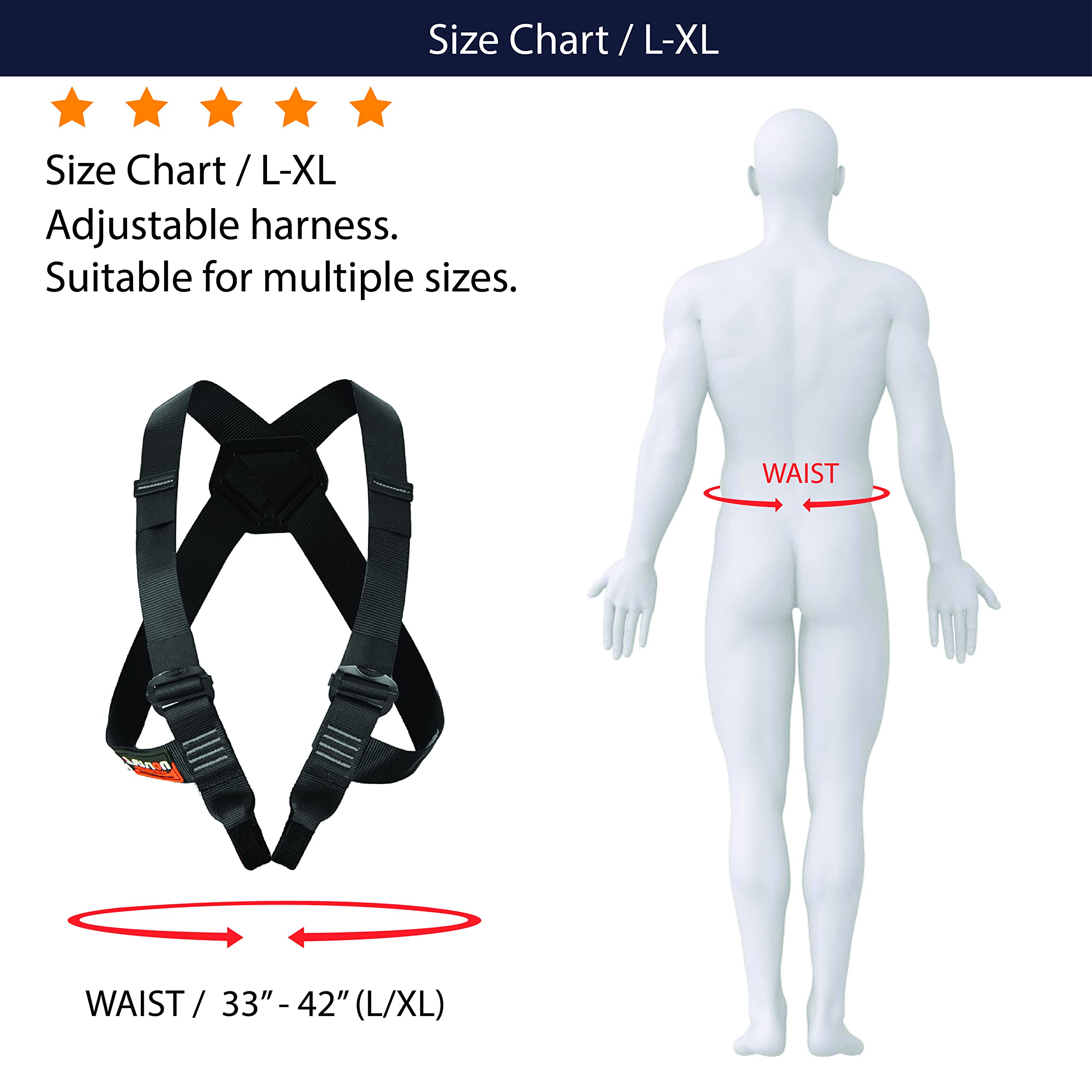 Fusion Climb Half-body compatibility demonstrating full-body setup flexibility.