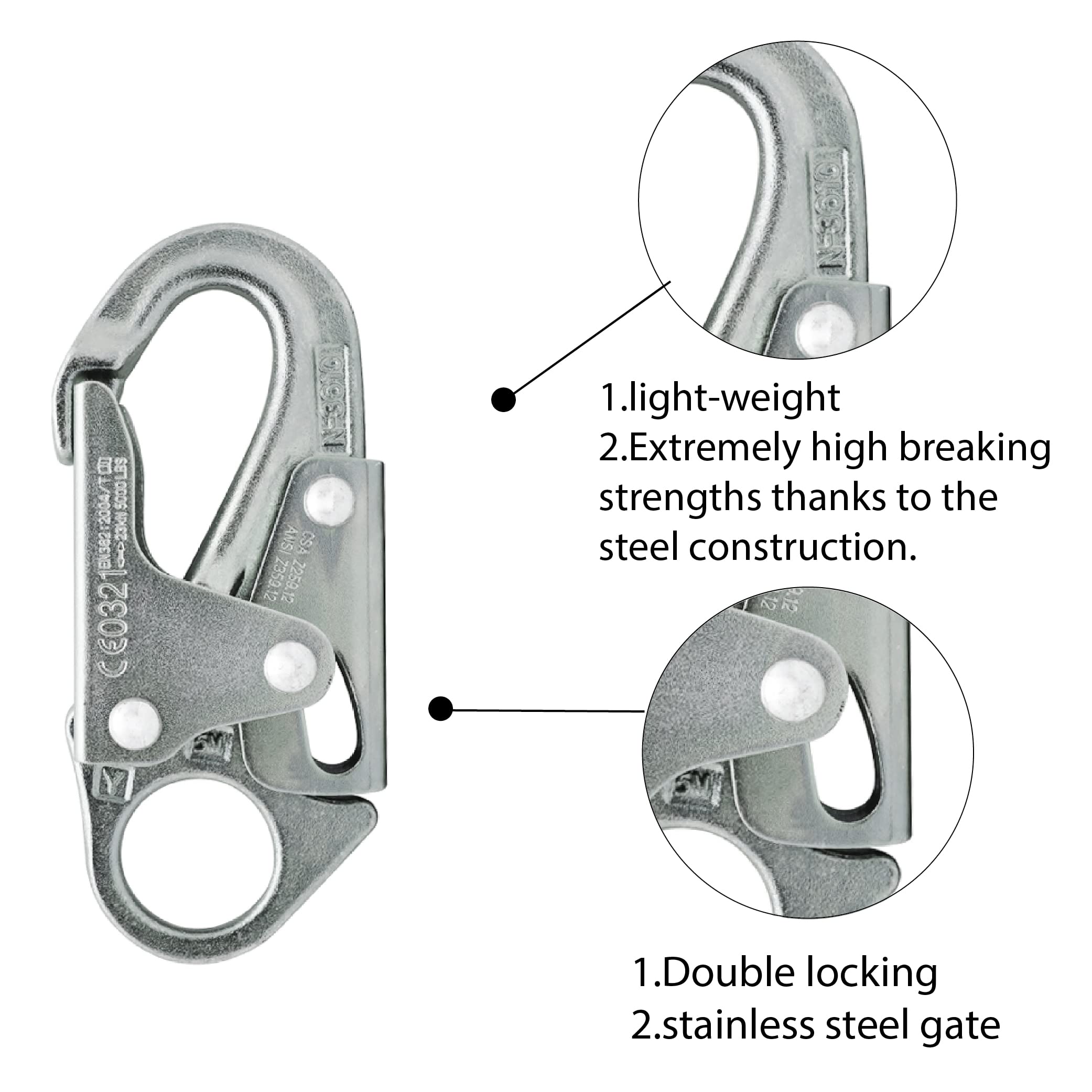 Made-in-USA Fusion Climb snap hook showcases craftsmanship and durability