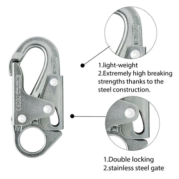 Made-in-USA Fusion Climb snap hook showcases craftsmanship and durability
