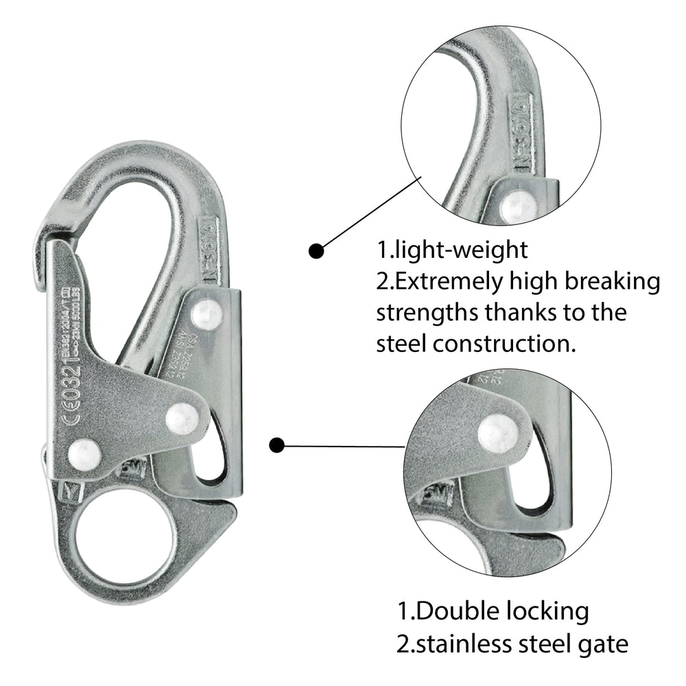 Made-in-USA Fusion Climb snap hook showcases craftsmanship and durability