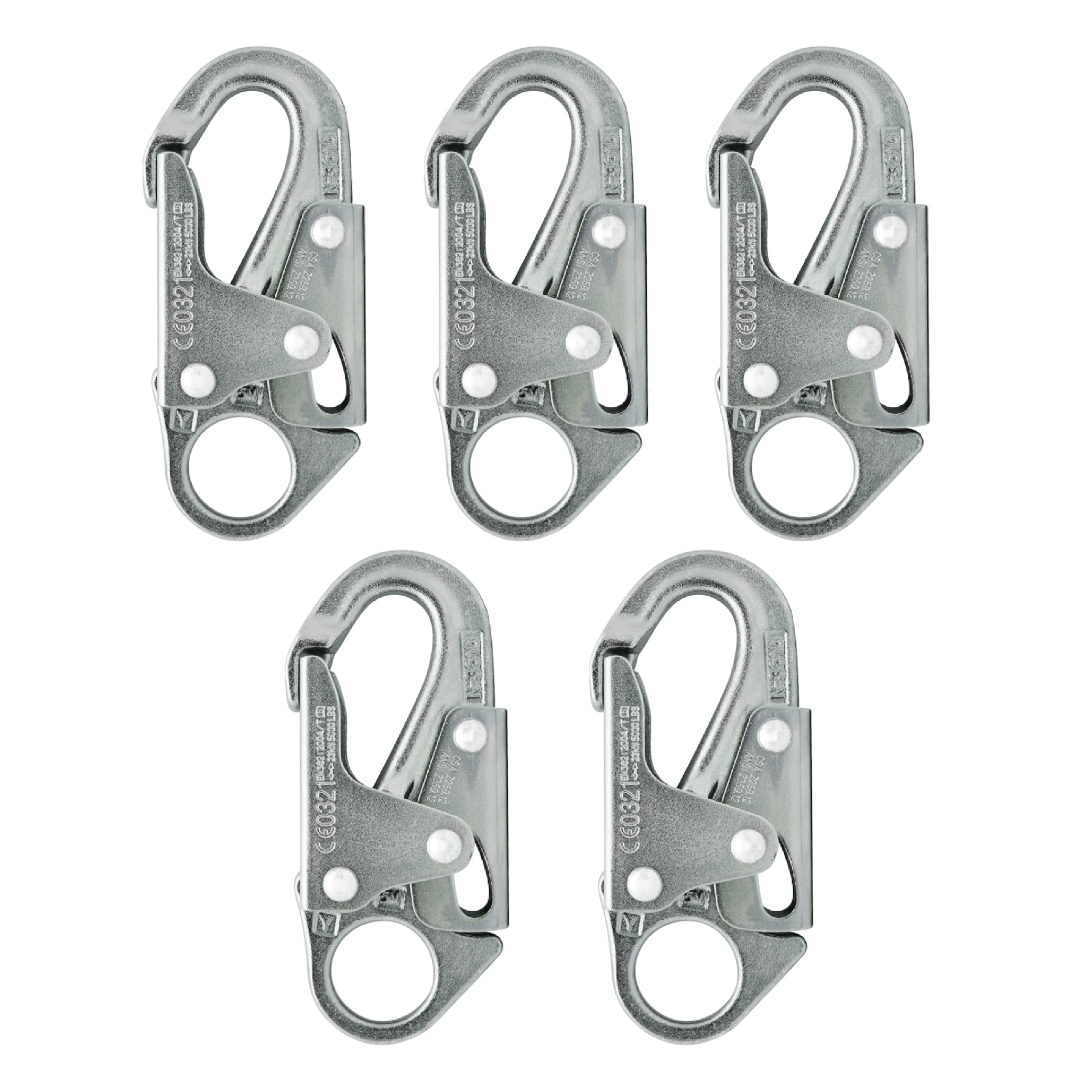 Fusion Climb Maxi-2 forged steel snap hook with 25kN capacity for secure rigging
