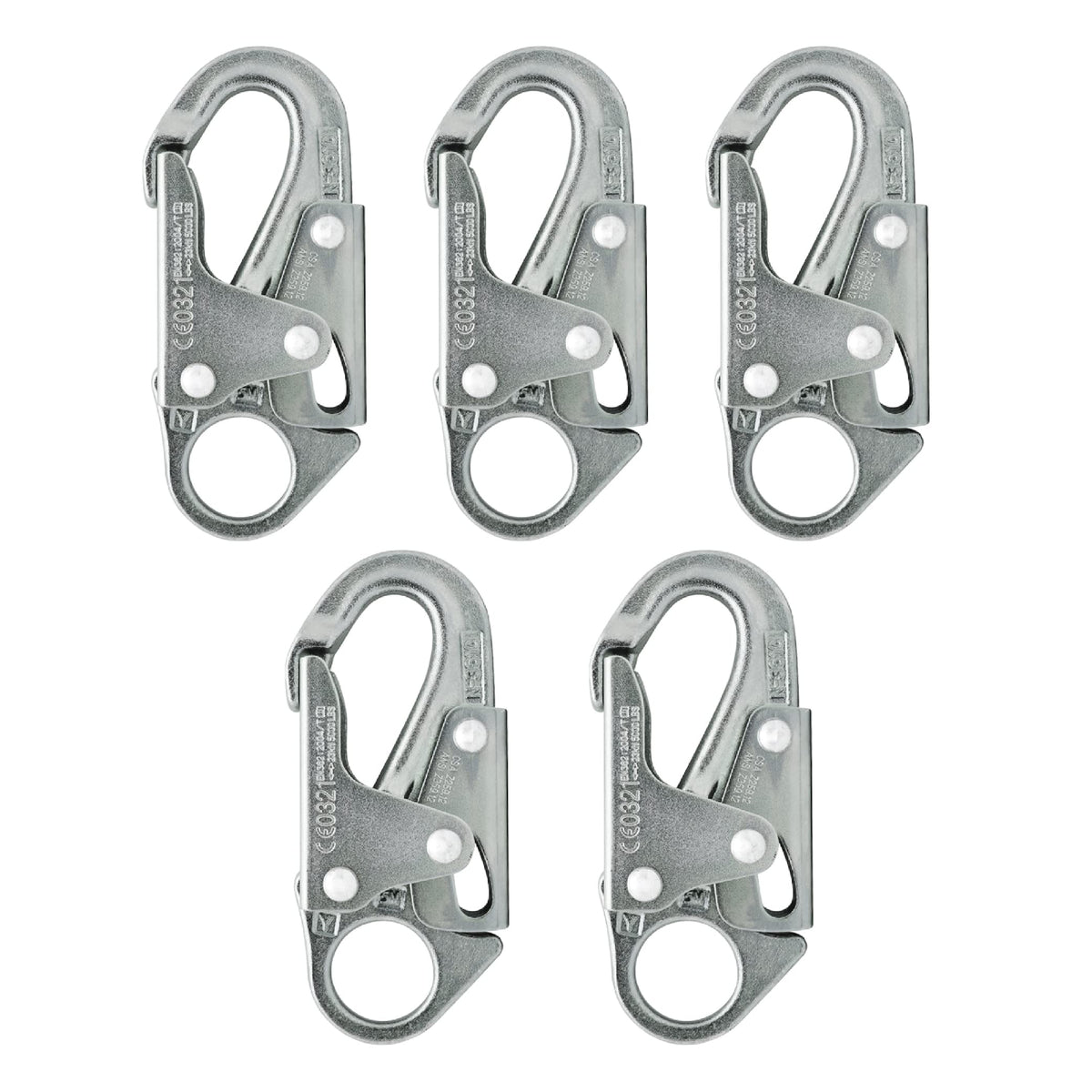 Fusion Climb Maxi-2 forged steel snap hook with 25kN capacity for secure rigging