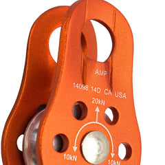 Fusion Climb Nuro Pulley weighs 3 oz and is easy to carry.