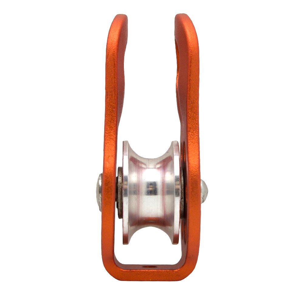 Fusion Climb Nuro Pulley supports 8–11 mm rope for versatility.