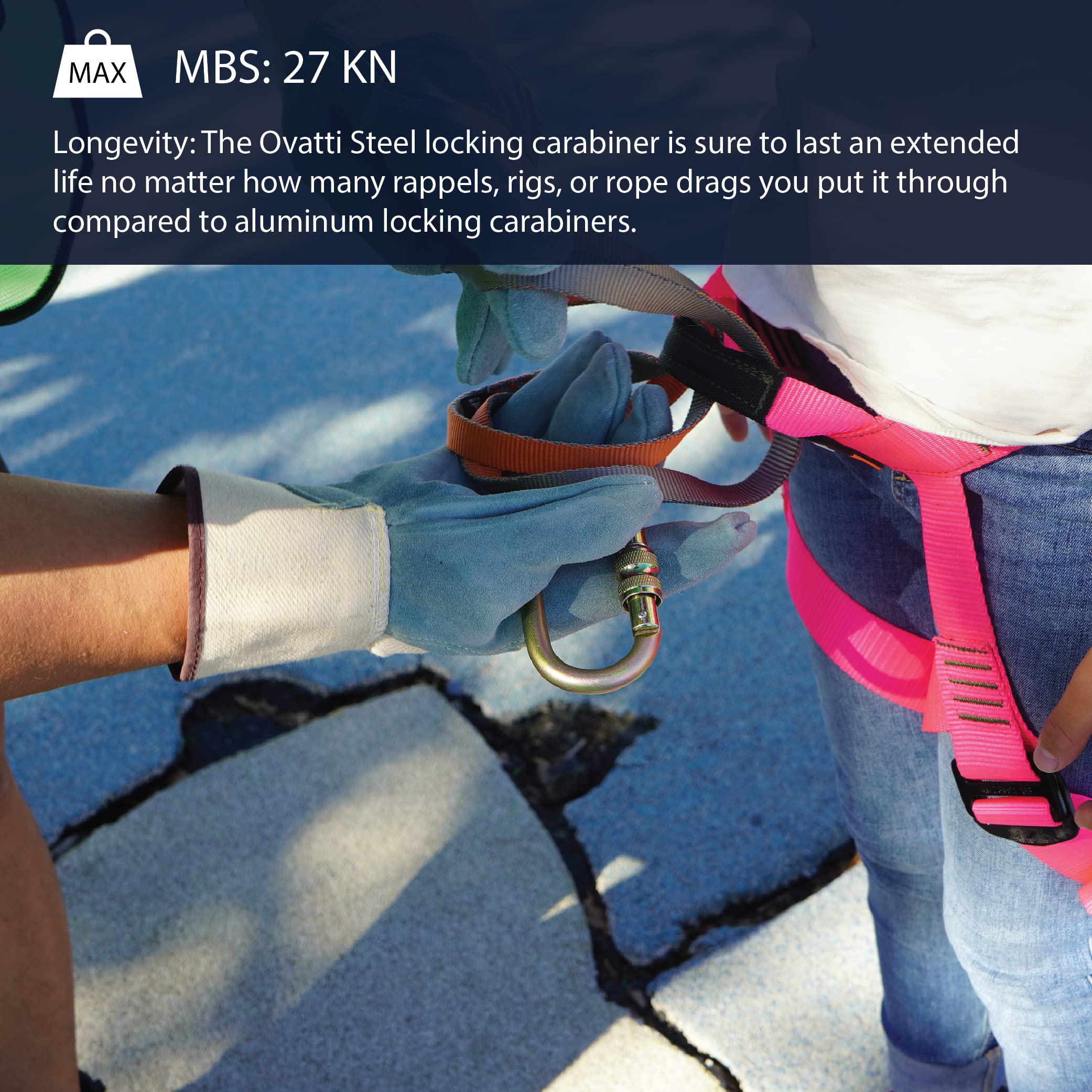 Fusion Climb Ovatti heavy-duty carabiner performing under demanding routes.