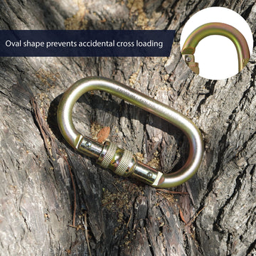Fusion Climb Ovatti carabiner used in rappelling with reliable retention.