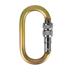 Fusion Climb Ovatti close-up of screw-lock mechanism showing secure locking in action.