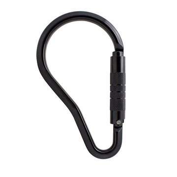 Fusion Climb Prima Alumn auto-lock ladder hook with auto-locking gate for secure use.