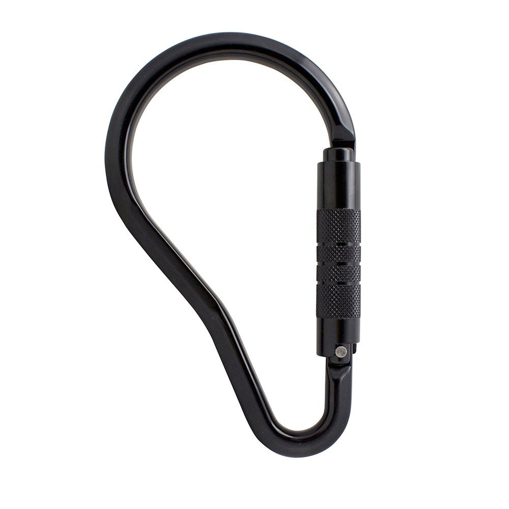 Fusion Climb Prima Alumn auto-lock ladder hook with auto-locking gate for secure use.