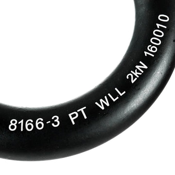 Five-pack Fusion Climb O-Rings for multiple anchor points and setups.