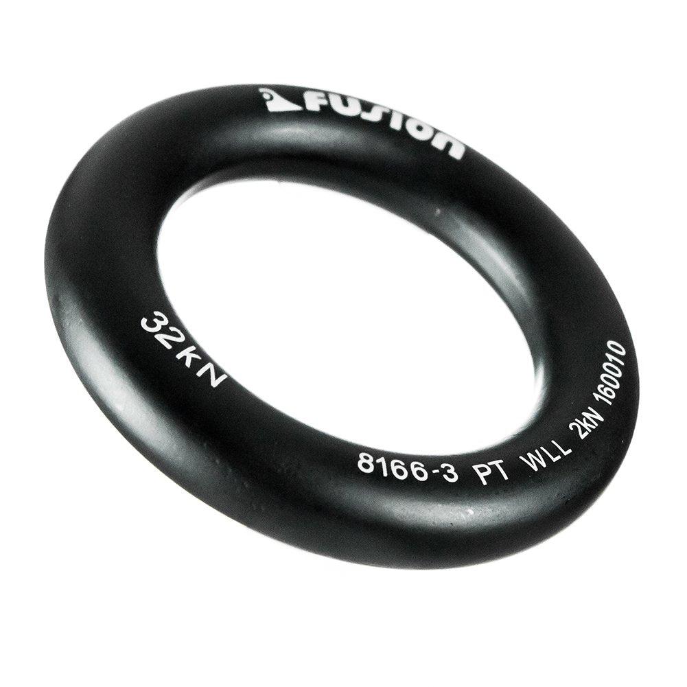 O-Ring mounted on gear rack with orange-black finish, stands out for quick access.