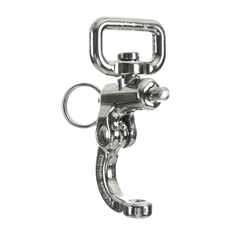 Fusion Climb Delta snap shackle used in marine rigging for versatile safety in watercraft