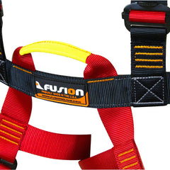 Fusion Climb Streak Racer back D-ring aids belay and secure catches.