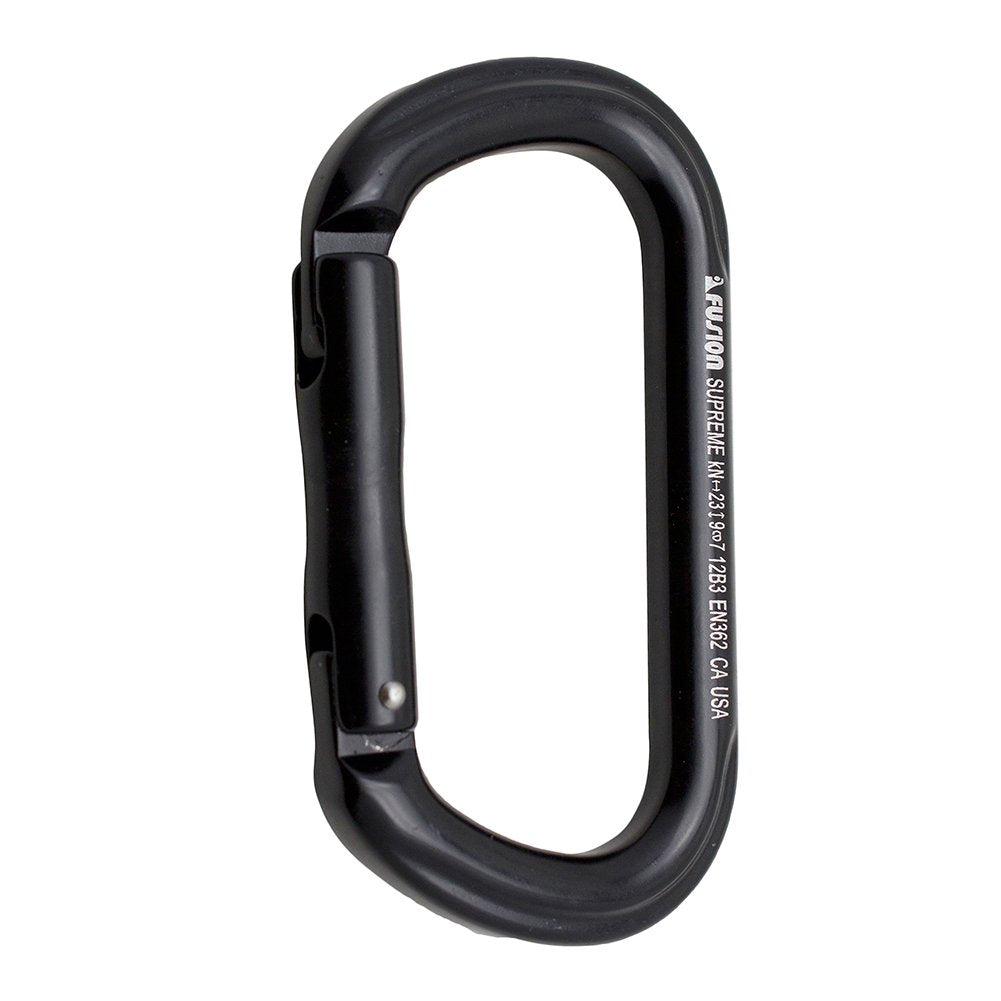 Fusion Climb straight gate delivers robust strength for demanding routes.