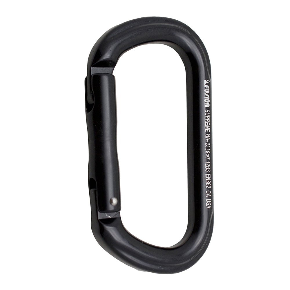 Fusion Climb straight gate delivers robust strength for demanding routes.