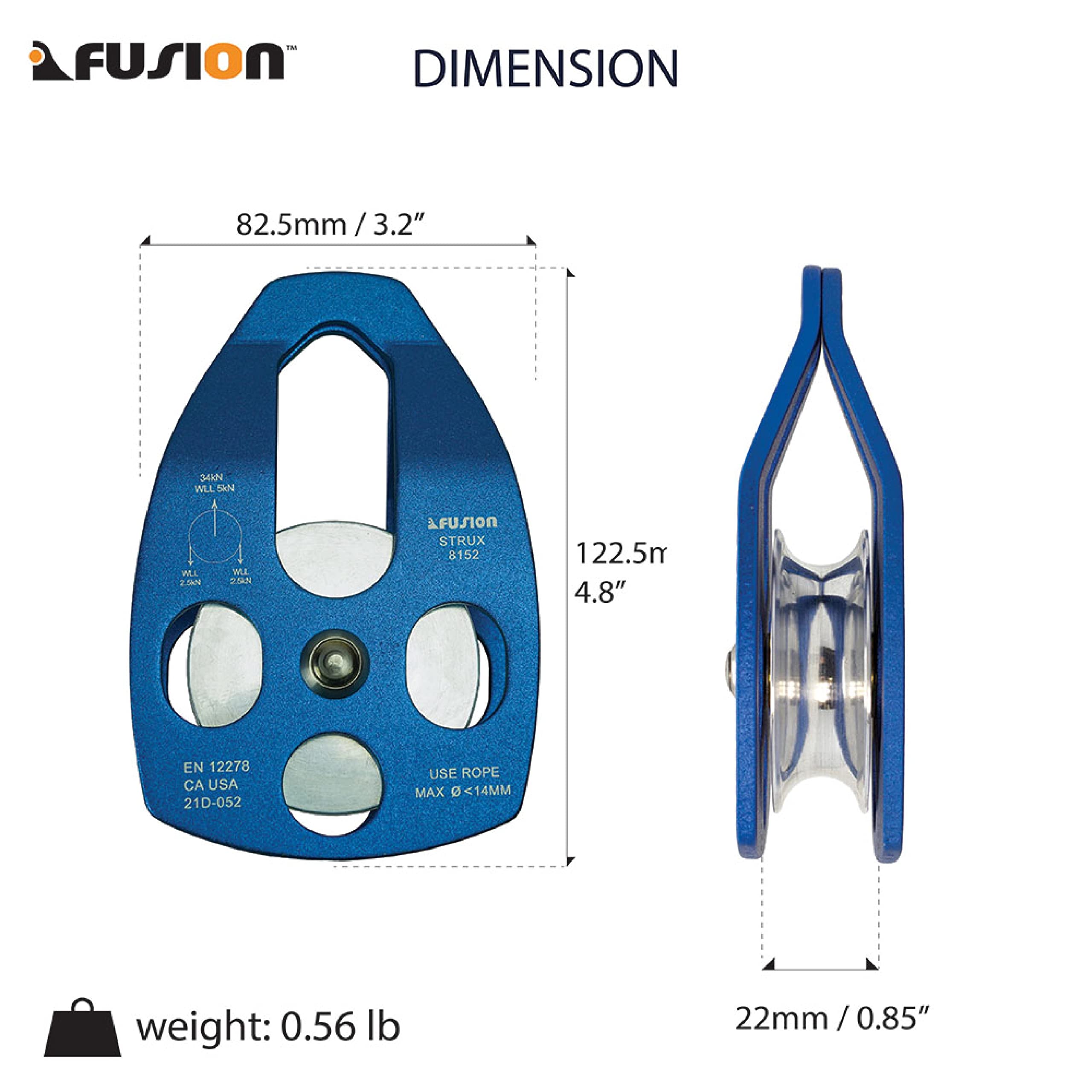 Fusion Strux aluminum body delivers lightweight performance for rescue workflows